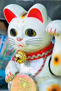 Japońska figurka kota Maneki-neko